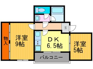 エレガンスコ－ト下鴨の物件間取画像